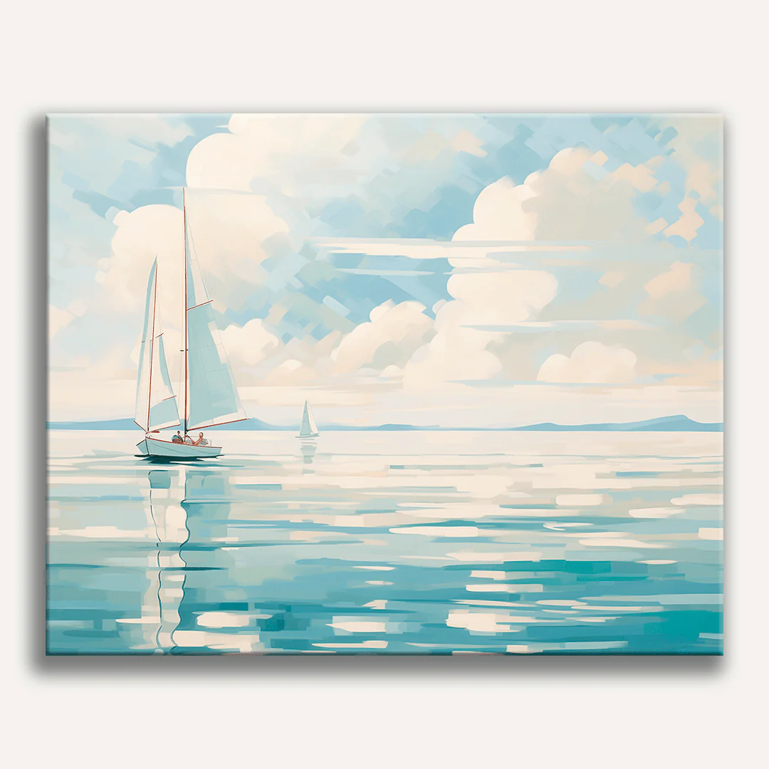 Boat in Blue