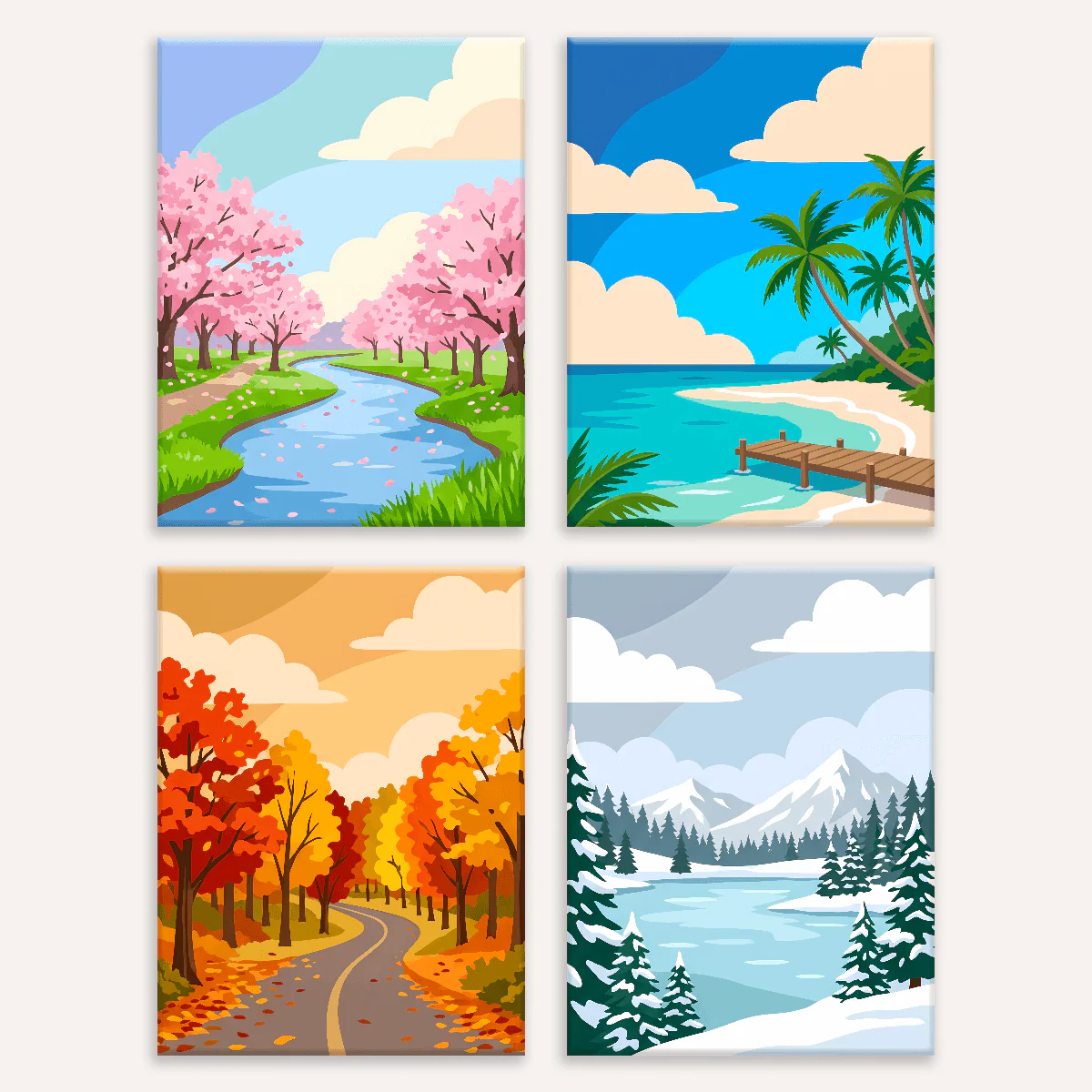 Four Seasons | 4 Mini Kits