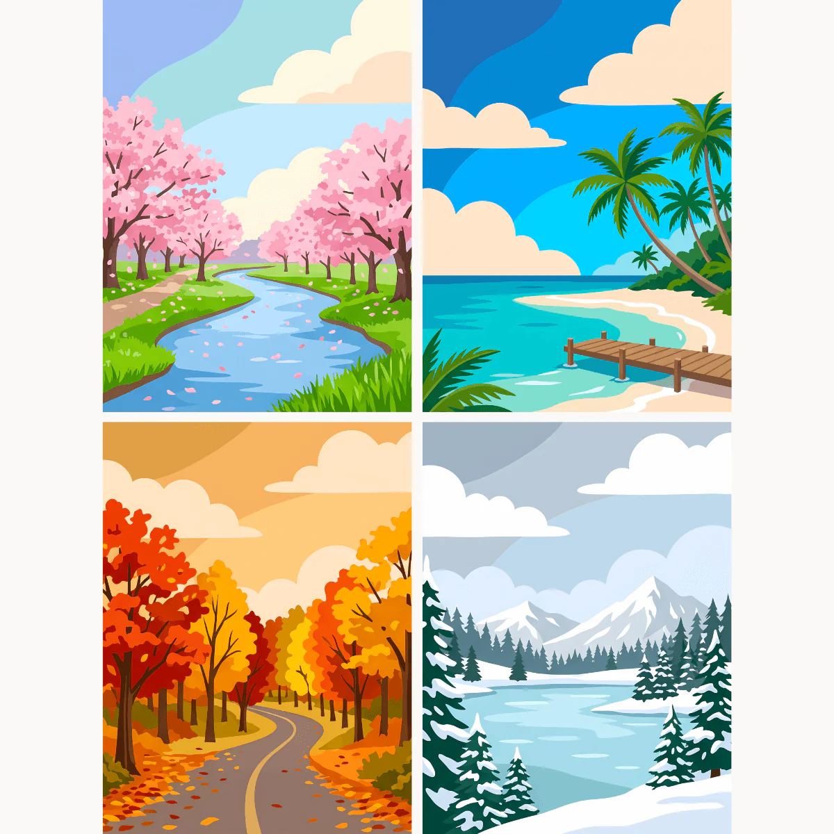 Four Seasons | 4 Mini Kits - Image 2