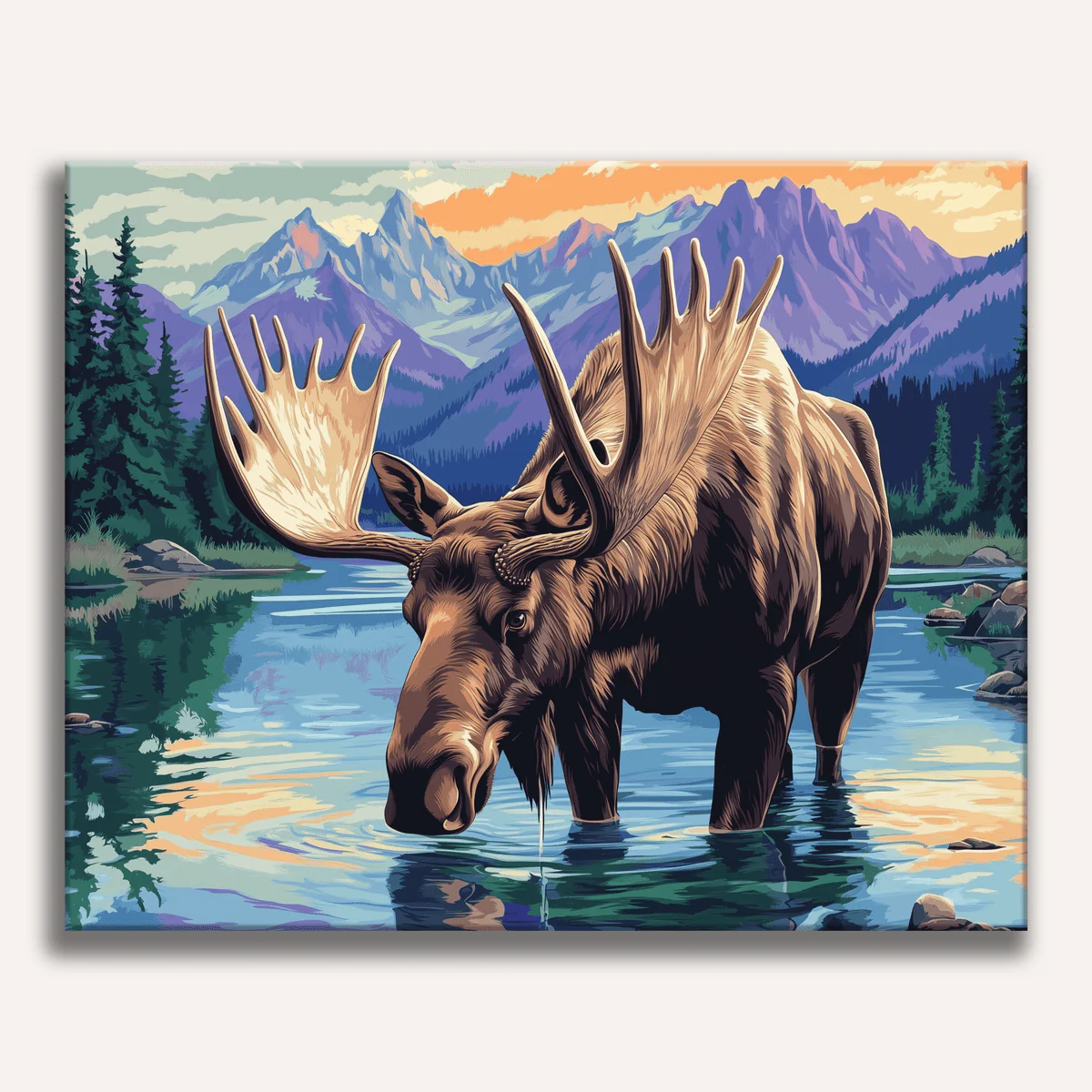 Moose Landscape