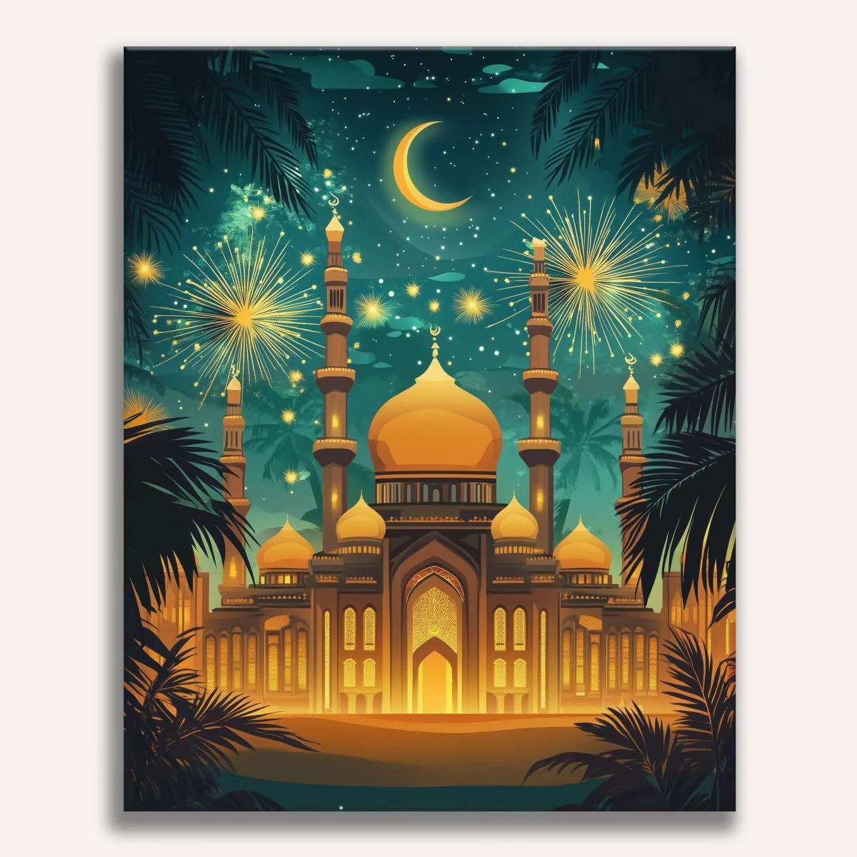 Mosque Fireworks