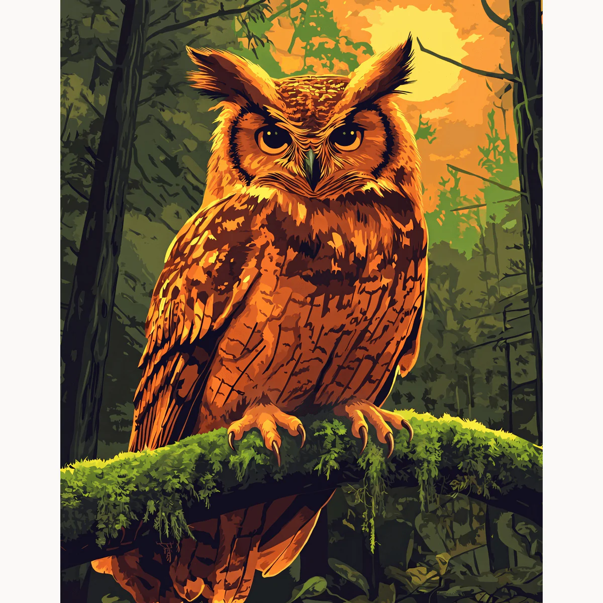 Mossy Forest Owl - Image 2