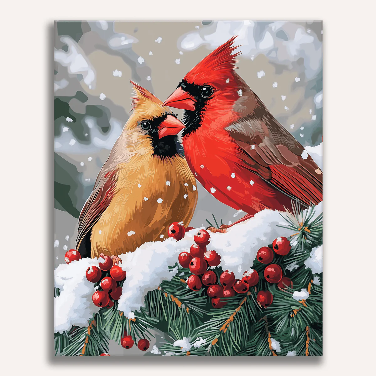 Perched Cardinals