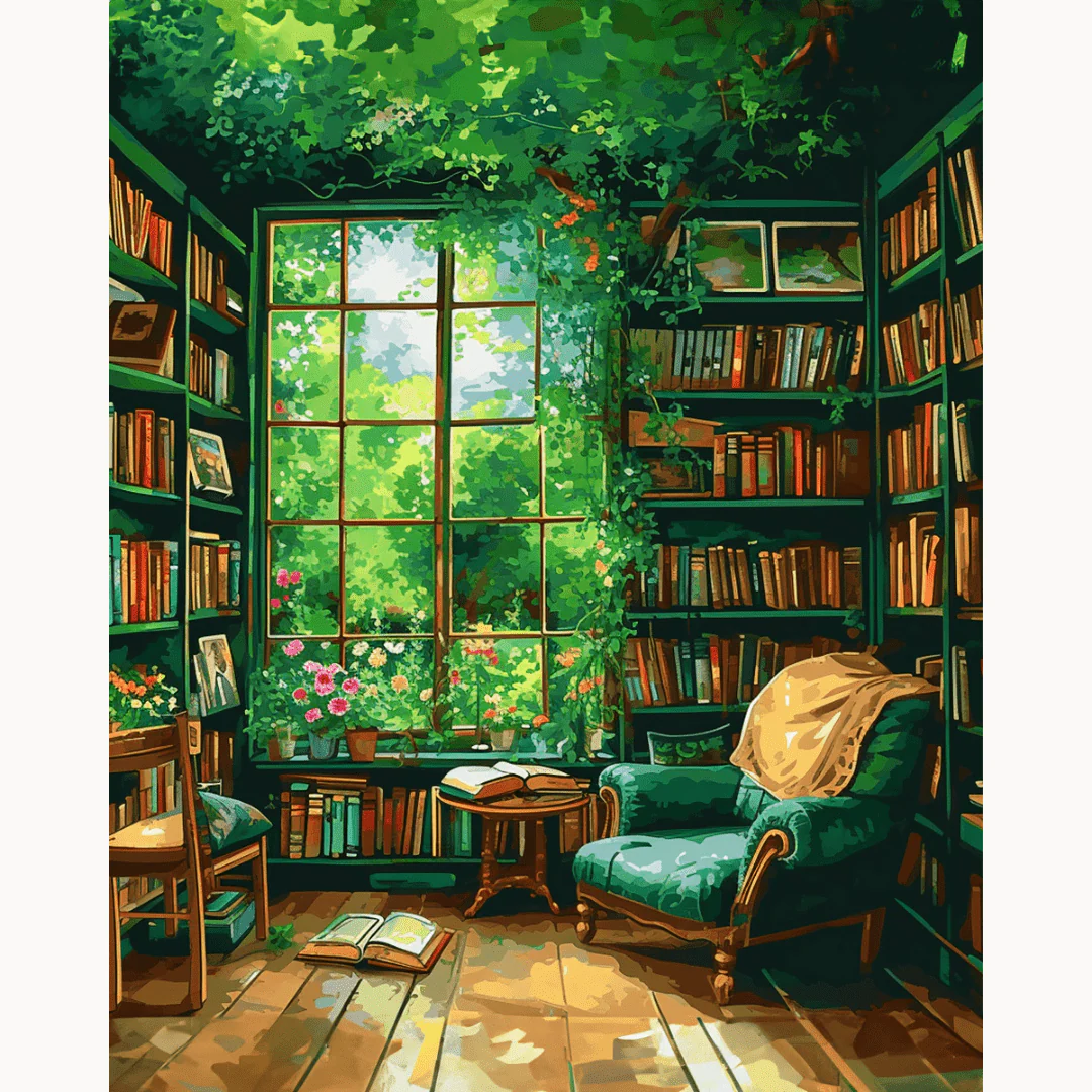 Verdant Book Nook - Image 2