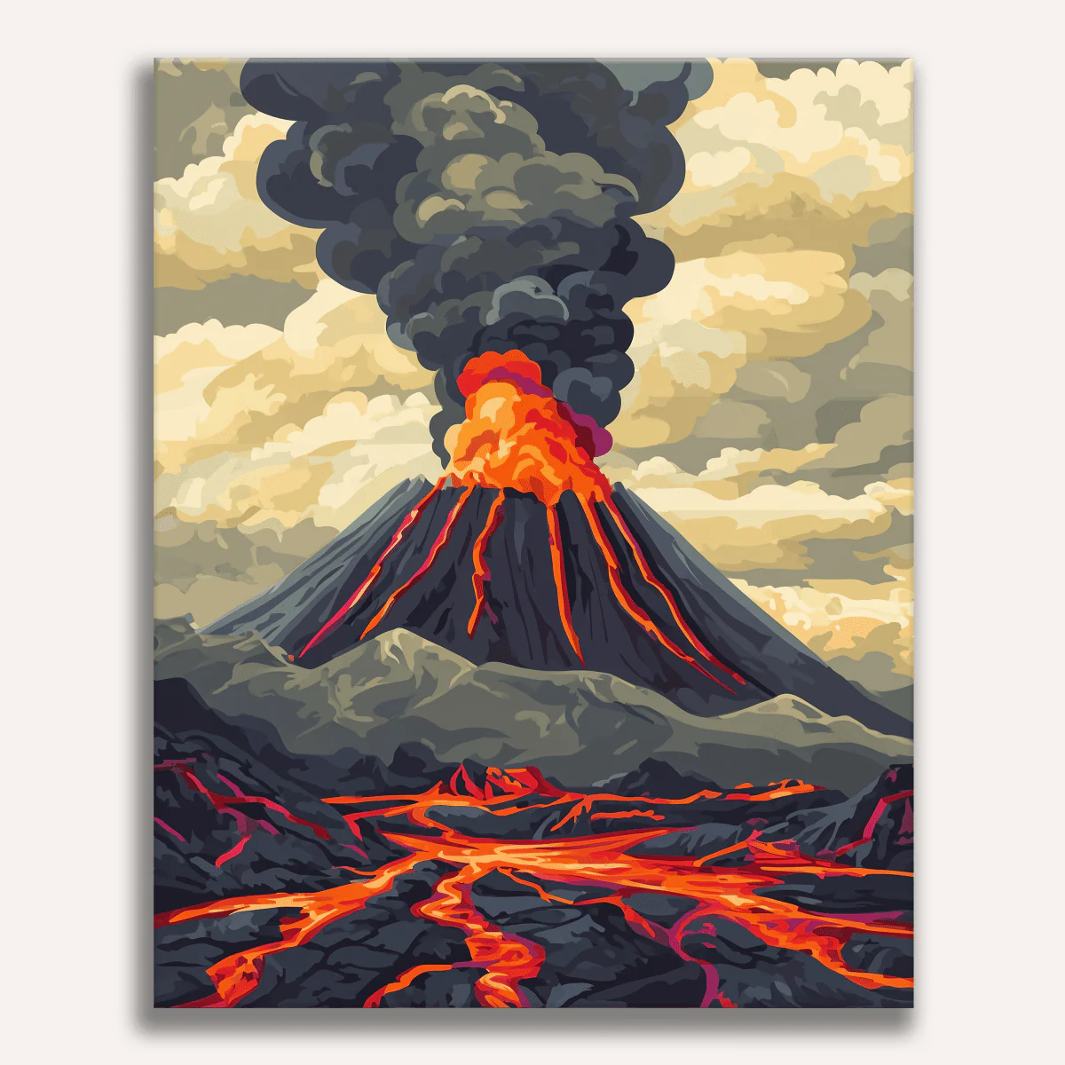 Volcanic Lava